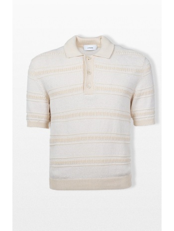 lardini ανδρικό λευκό cotton polo shirt