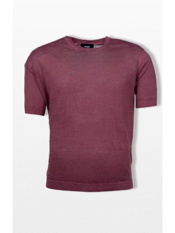 +39masq ανδρικό κόκκινο crew neck t-shirt
