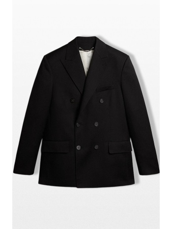 golden goose ανδρικό μαύρο double-breasted blazer