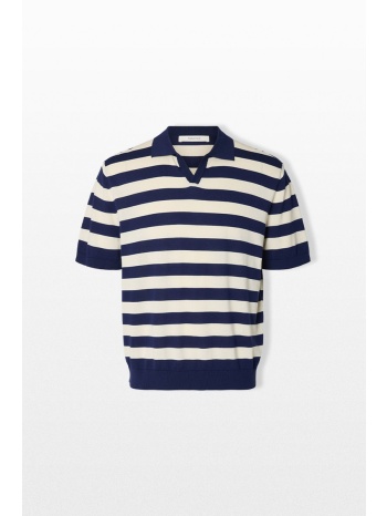 selected homme ανδρικό μπλε relaxed fit polo shirt