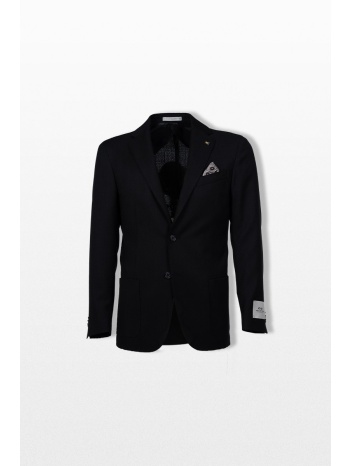 corneliani ανδρικό μαύρο single breasted blazer