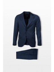 lardini ανδρικό μπλε semi lined suit