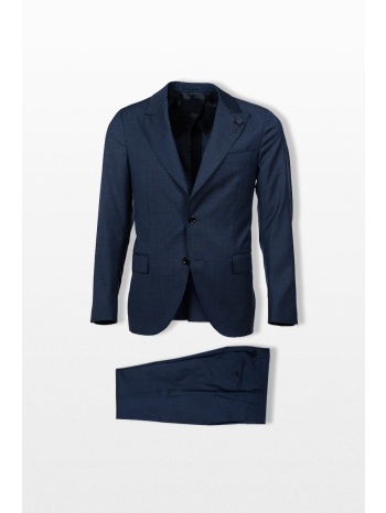 lardini ανδρικό μπλε semi lined suit
