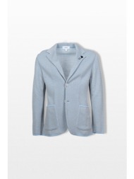 lardini ανδρικό μπλε knitted blazer
