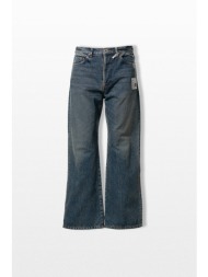 maison mihara yasuhiro ανδρικό μπλε flared denim pants