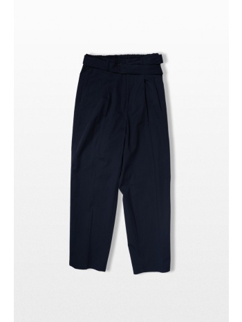 be able ανδρικό μπλε belted pants
