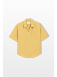 ami paris ανδρικό κίτρινο shirt ami de coeur