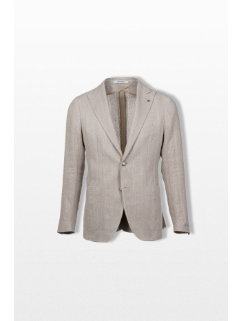 tagliatore ανδρικό μπεζ single breasted blazer