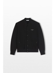 givenchy ανδρικό μαύρο couture seam cardigan