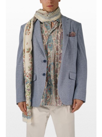 etro ανδρικό μπλε single breasted blazer