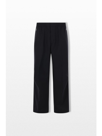 herno ανδρικό μαύρο laminar drawstring trousers