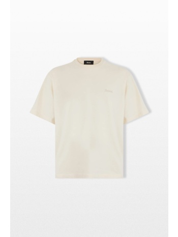 herno ανδρικό λευκό laminar graphic print t-shirt