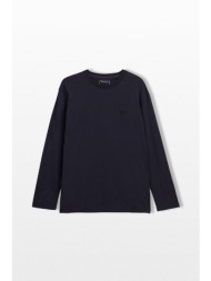 y-3 ανδρικό μαύρο logo t-shirt