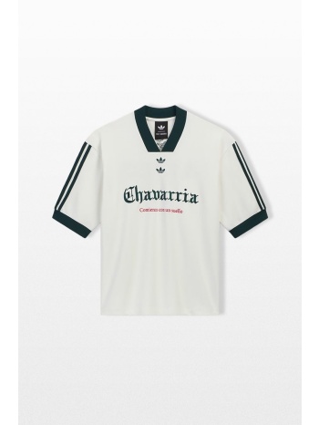 adidas x willy chavarria ανδρικό λευκό football t-shirt