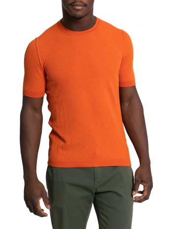 ανδρικό πορτοκαλί orange short-sleeved jumper 39masq σε προσφορά