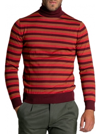 ανδρικό καφέ contrast stripe sweater obvious σε προσφορά