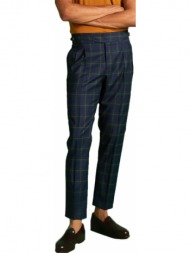ανδρικό μαύρο check pattern tailored pants berwich