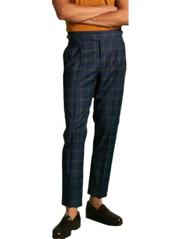ανδρικό μαύρο check pattern tailored pants berwich σε προσφορά