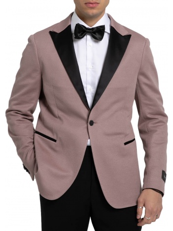 ανδρικό ροζ single-breasted blazer/pink z zegna