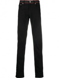 ανδρικό μαύρο slim-fit jeans alexander mcqueen
