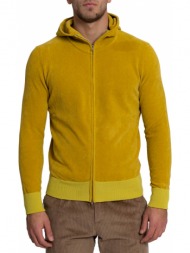 ανδρικό κίτρινο cotton hooded jacket 39masq