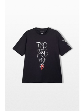 y-3 ανδρικό μαύρο chito city graphic t-shirt