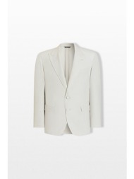 dolce&gabbana ανδρικό μπεζ wool poplin blazer
