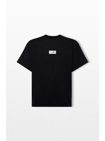 mm6 maison margiela ανδρικό μαύρο numeric t-shirt