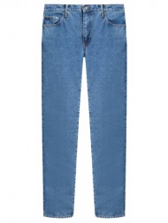ανδρικό μπλε blue jeans with arrow logo print off-white