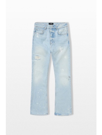 represent ανδρικό μπλε painted denim jeans
