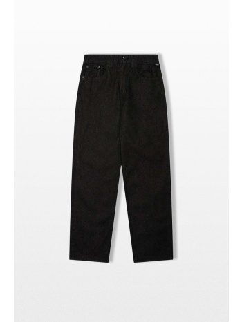 vans ανδρικό μαύρο check-5 loose black denim pants