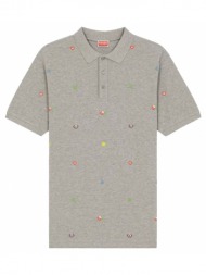 ανδρικό γκρι pixel polo shirt kenzo