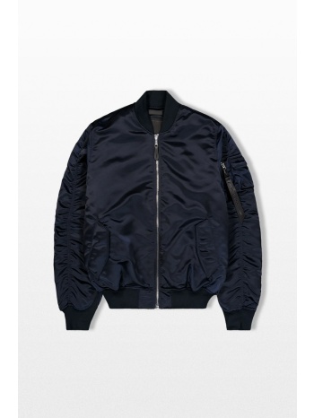 alpha industries ανδρικό μπλε ma-1 uv bomber jacket