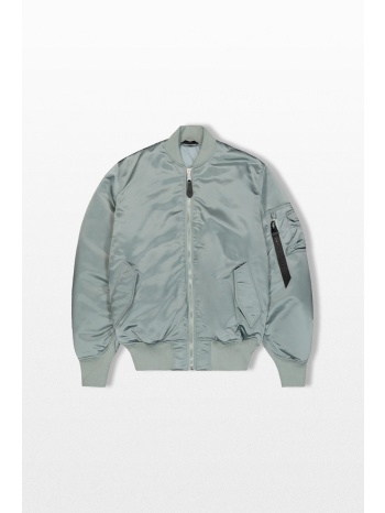 alpha industries ανδρικό ασημί ma-1 base flight uv bomber