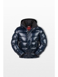 wellensteyn ανδρικό μπλε network puffer jacket
