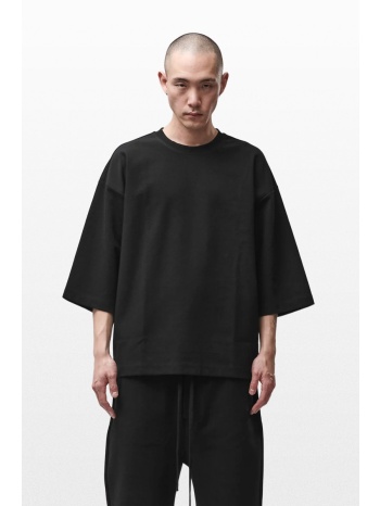 thom krom ανδρικό μαύρο t-shirt m ts 1000