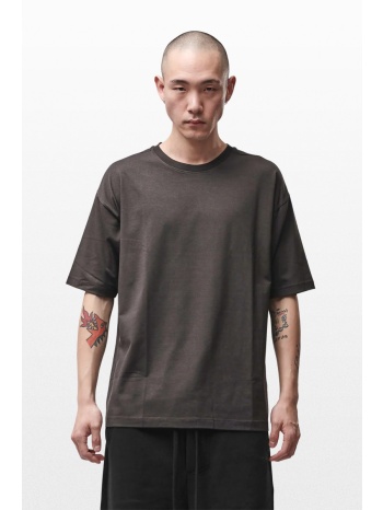 thom krom ανδρικό καφέ t-shirt m ts 986