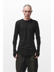 thom krom ανδρικό μαύρο t-shirt m ts 999