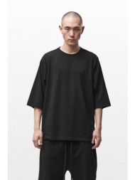 thom krom ανδρικό μαύρο t-shirt m ts 995