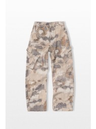 represent ανδρικό χακί cargo pants