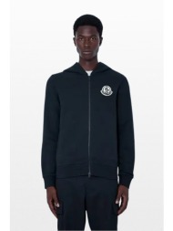 moncler ανδρικό μαύρο full zip hoodie