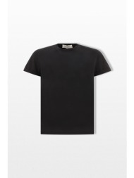 golden goose ανδρικό μαύρο crewneck t-shirt