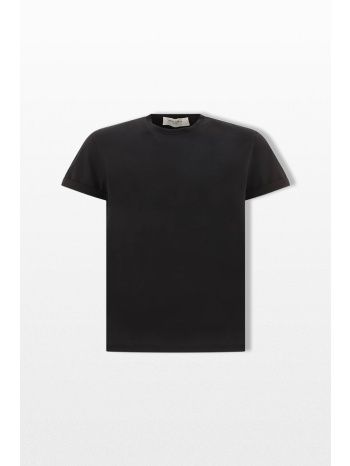 golden goose ανδρικό μαύρο crewneck t-shirt