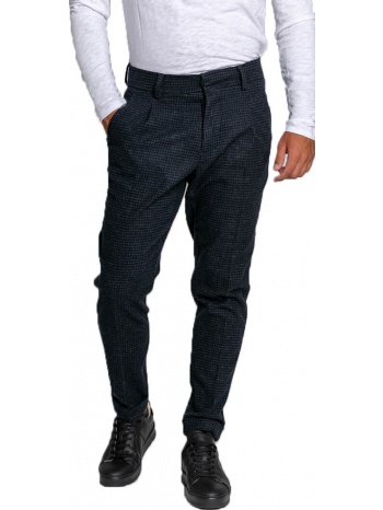 ανδρικό μπλε loose-fit checked pattern trousers beaucoup σε προσφορά
