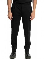 ανδρικό μαύρο classic tailored trousers cc-corneliani