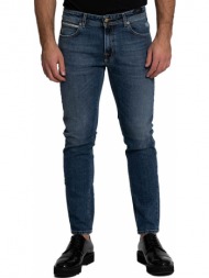 ανδρικό μπλε five-pocket straight-leg jeans briglia