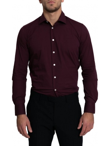 ανδρικό κόκκινο long-sleeve shirt/bordeaux sartoria monk σε προσφορά