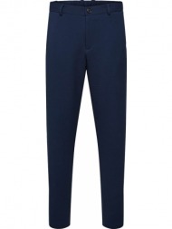 ανδρικό μπλε straight-leg trousers selected homme