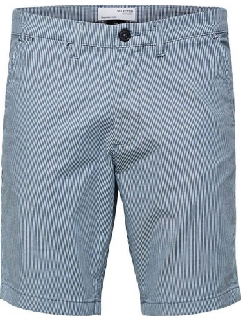 ανδρικό μπλε stretch shorts selected homme σε προσφορά