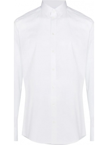 ανδρικό λευκό classic formal shirt/white dolce & gabbana
